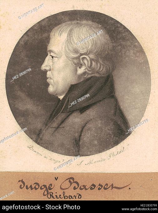 Richard Bassett, 1802. Creator: Charles Balthazar Julien Févret de Saint-Mémin