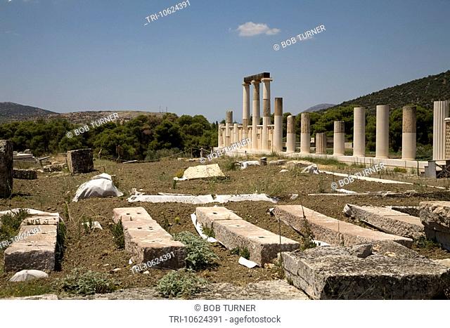 Sanctuary of Asklepios Epidaurus Peloponnese Greece