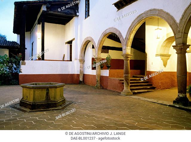 Casa de los Once Patios (House of Eleven Courtyards), former convent of Santa Caterina, Patzcuaro, Michoacan. Mexico, 18th century