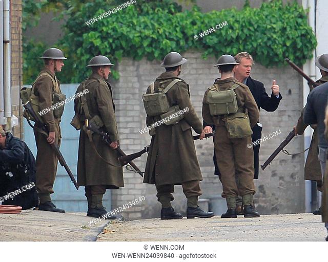 Christopher Nolan directs the war movie Dunkirk on the beaches of Dunkirk in the exact spot where 76 years ago to this week, 100, 000 soldiers were evacuated