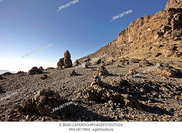Trek por el Wadi Nakhr, Jebel Shams Plateau, Oman