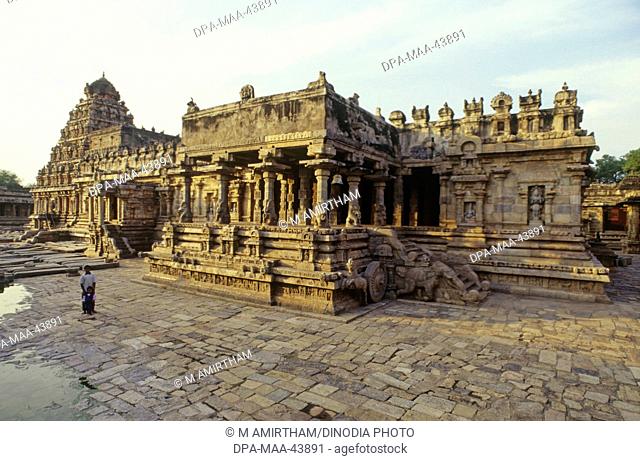 12th century airavateswar temple (chola temple) , darasuram , tamil nadu , india