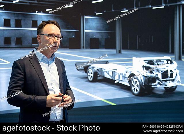 10 January 2020, Baden-Wuerttemberg, Stuttgart: Christian Bauer, Chairman of the Management Board of the motorhome company Hymer GmbH & Co