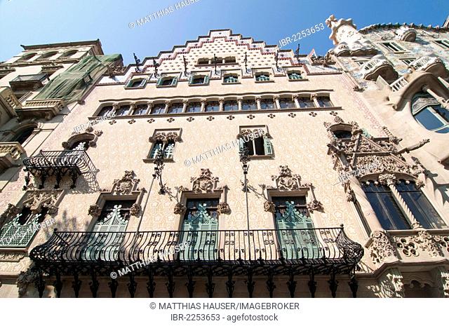 Casa Amatller building, Barcelona, Catalonia, Spain, Europe