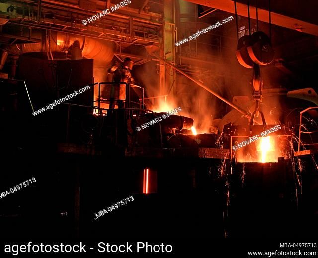 Steel industry, foundry
