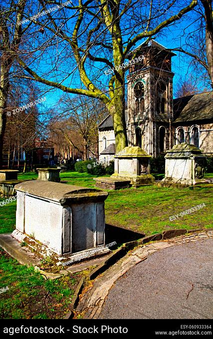 in cemetery england europe old construction  and history