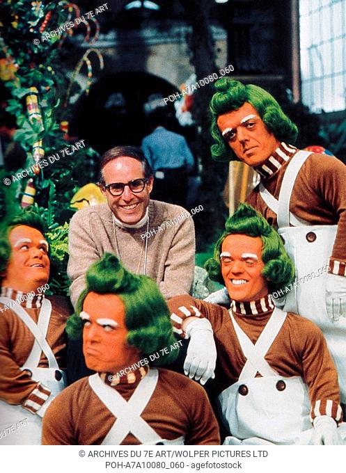 Willy Wonka and the Chocolate Factory  Year: 1971 USA Director: Mel Stuart Mel Stuart Shooting picture. It is forbidden to reproduce the photograph out of...
