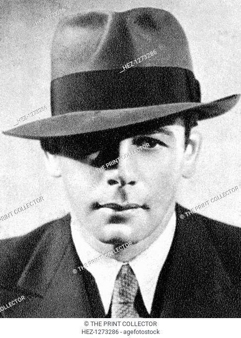 Paul Muni, American film actor, 1934-1935. Muni (1895-1967) won a Best Actor Academy Award for his portrayal of Louis Pasteur in The Story of Louis Pasteur...