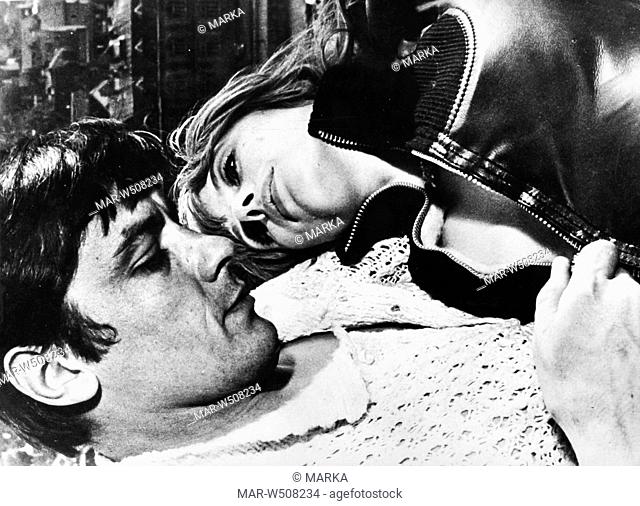 Photo 8x10,#850 Movie Images The Girl on a Motorcycle Alain Delon & Marianne Faithfull 