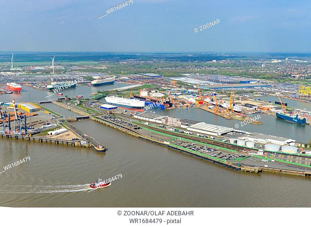 Aerial photo Bremerhaven