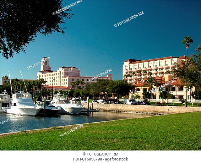St. Petersburg, FL, Florida, Tampa Bay, Renaissance Vinoy Resort Marina, North Yacht Basin