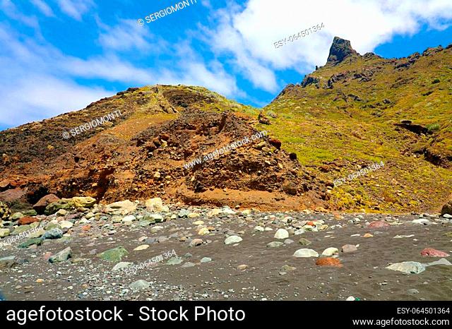 Barranco de Afur ravine in Tenerife Island, Spain