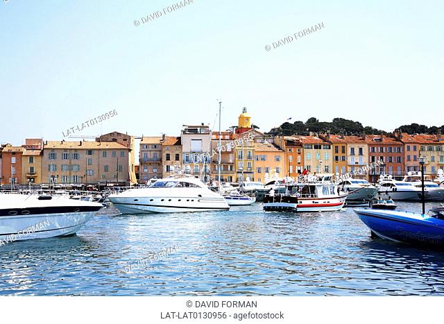 Saint-Tropez is a town, to the east of Marseille, in the Var department of the Provence-Alpes-Cte d'Azur region of southeastern France
