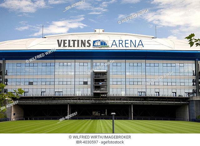 Stadium of football club FC Schalke 04, Veltins Arena, Gelsenkirchen, Ruhr Area, North Rhine-Westphalia, Germany
