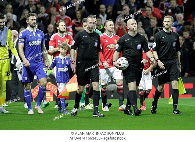 2015 Capital One Cup Manchester United v Ipswich Sep 23rd. 23.09.2015. Manchester, England. Capital One Cup. Manchester United versus Ipswich