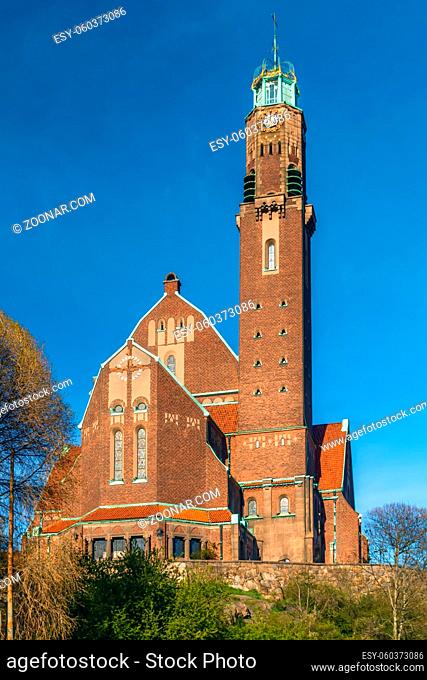 Engelbrekts church built in the art nouveau style in 1914 in Stockholm, Sweden