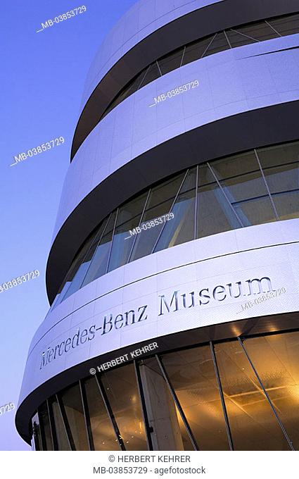Germany, Baden-Württemberg, Stuttgart, Mercedes-Benz-museum, facade, close-up, museum-buildings, buildings, Mercedes Benz museum, Daimler Chrysler, metal-facade