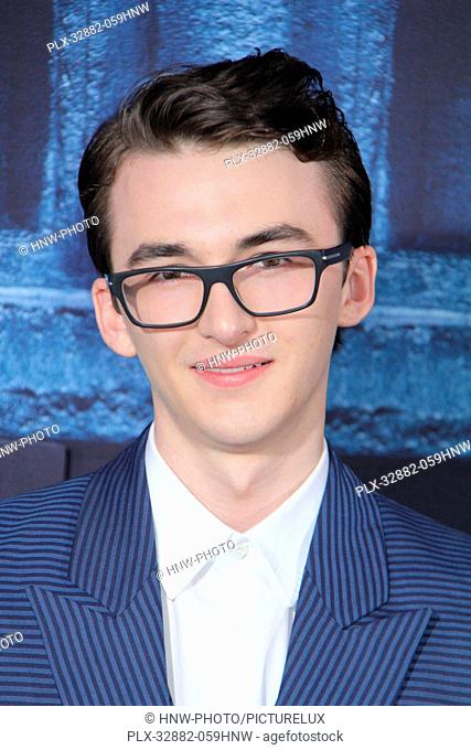 Isaac Hempstead Wright 04/10/2016 The Los Angeles Premiere for the 6th season of Game of Thrones held at The TCL Chinese Theatre in Hollywood