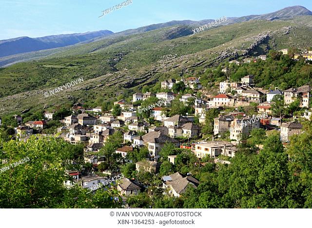 Old city, UNESCO World Heritage Site, Gjirokastra Gjirokaster, Albania