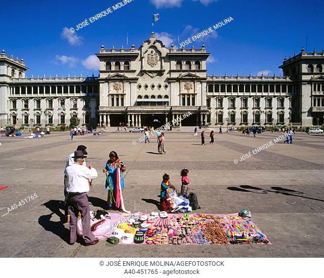 Palacio Nacional (National Palace). Guatemala City. Guatemala