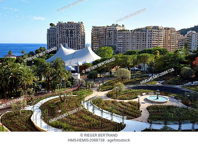 Principality of Monaco, Fontvieille, Princess Grace Rose Garden