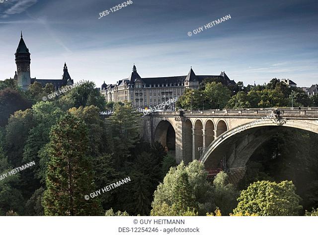 Adolphe Bridge; Luxembourg City, Luxembourg