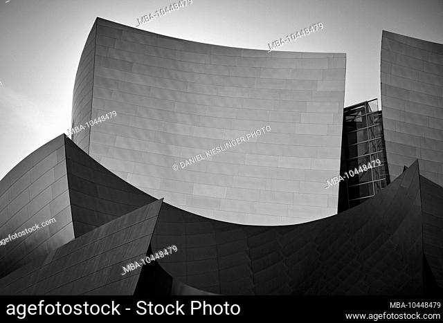 USA, United States of America, California, Los Angeles, Downtown, CBD, Central Business District, Walt Disney Concert Hall