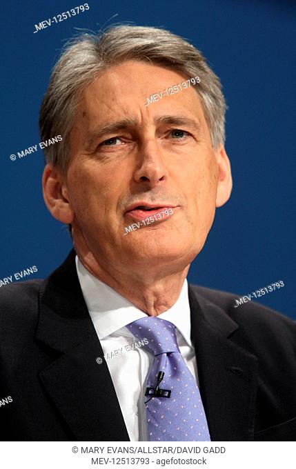 Philip Hammond MP Secretary Of State For Foreign And Commonwealth Affairs Conservative Party Conference 2014 Icc, Birmingham, England 01 October 2014