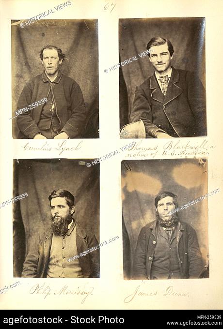 Cornelius Lynch ; Thomas Blackwell, a native of U.S. America ; Philip Morrissey ; James Dunn. Larcom, Thomas A. (Thomas Aiskew) (1801-1879) (Collector)
