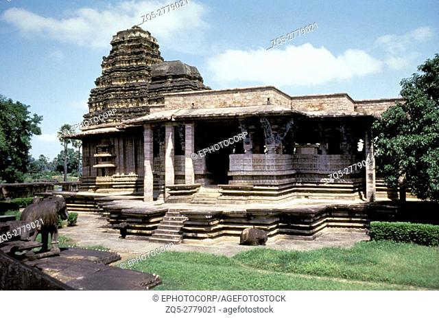 Palampet (India) Ramappa Temple view from southeast