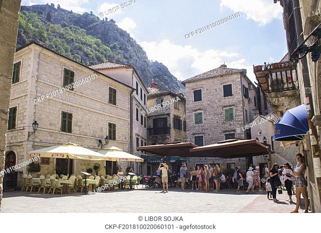 The old town of Kotor, its fortifications and the bay of Kotor, Montenegro, was in 1979 inscribed to the list of the UNESCO World's Cultural and Natural...