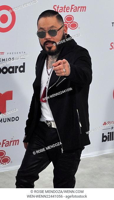 2015 Billboard Latin Music Awards presented by State Farm on Telemundo at the BankUnited Center - Arrivals Featuring: AB Quintanilla Where: Miami, Florida
