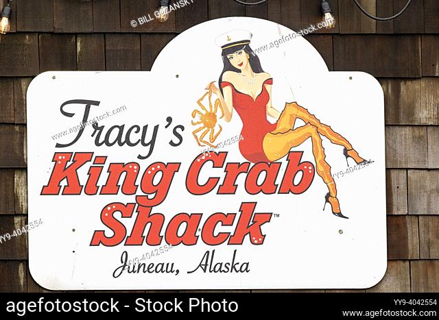 Famous Tracy's Crab Shack in Juneau, Alaska, USA