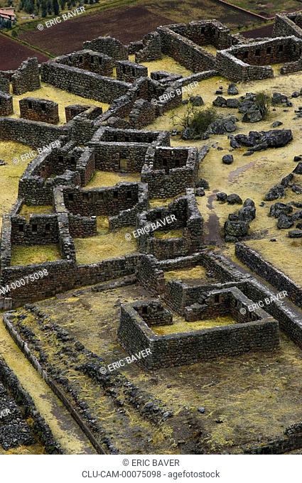 Site Archaeological, Sacred Valley of the Incas, Pisac, Peru, Lima, South America