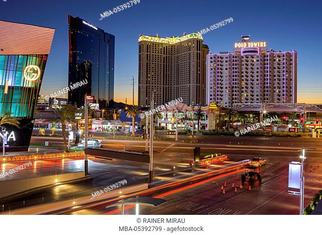 Hilton, Polo Towers, Strip, South Las Vegas Boulevard, Las Vegas, Nevada, USA