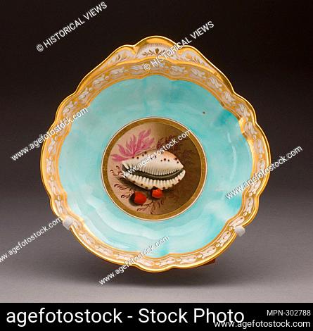 Worcester Royal Porcelain Company. Plate-1813/19-Worcester Porcelain Factory (Flight, Barr & Barr Period) Worcester, England, founded 1751