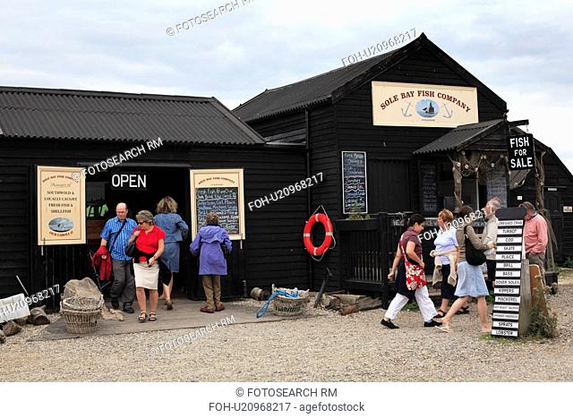 Traditional fish shop