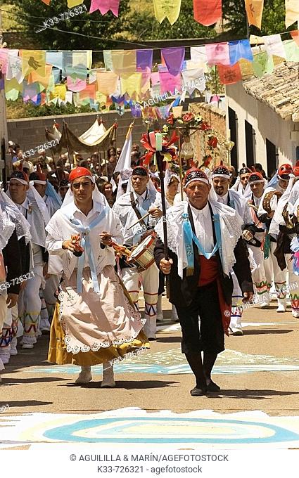 Fiesta de los Pecados y Danzantes (festival of sins and dancers), Camuñas, Toledo province, Spain