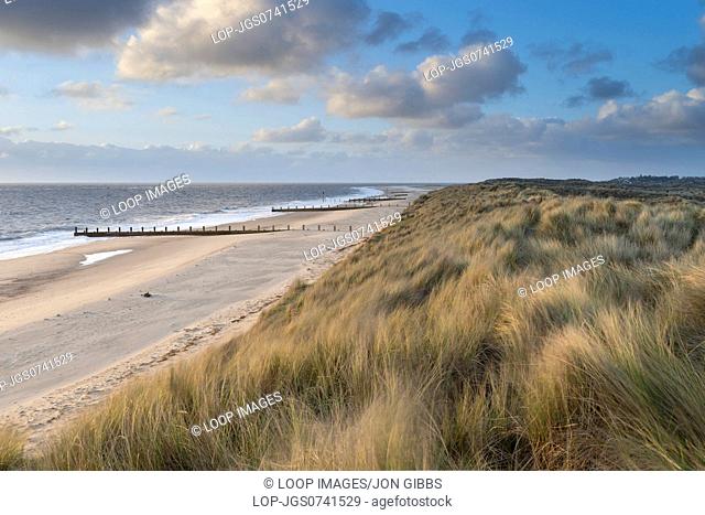A view of Winterton on Sea in Norfolk