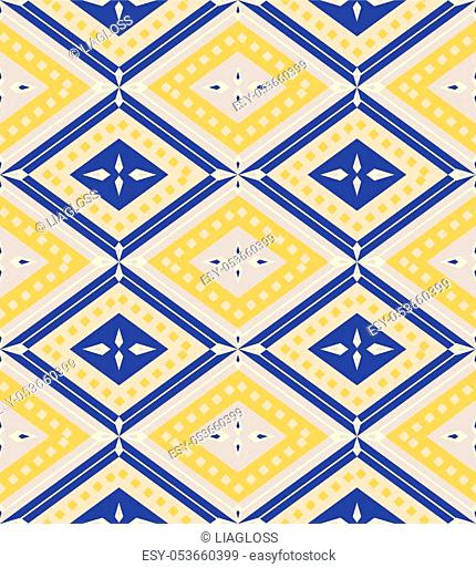 Seamless geometry pattern, repeatable background for website, wallpaper, textile printing, texture, editable, in vector
