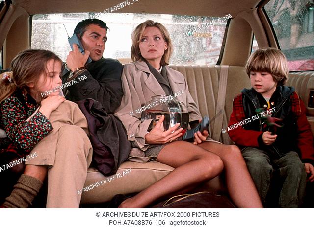 One Fine Day  Year: 1996 USA George Clooney, Michelle Pfeiffer, Mae Whitman, Alex D. Linz  Director: Michael Hoffman Photo: Gemma La Mana