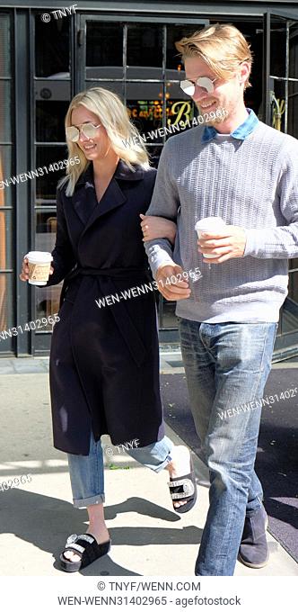 Kaley Cuzco and Karl Cook in New York Featuring: Kaley Cuzco, Karl Cook Where: Manhattan, New York, United States When: 04 May 2017 Credit: TNYF/WENN