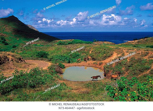 Ua-Huka. Marquesas Islands. French Polynesia
