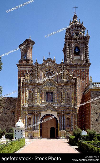 Cholula, Church San Francisco Acetapec - Mexico