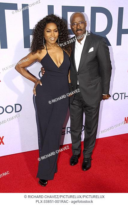Angela Bassett and Courtney B. Vance at the Los Angeles Special Screening of Netflix's ""Otherhood"" held at The Egyptian Theatre in Hollywood, CA, July 31
