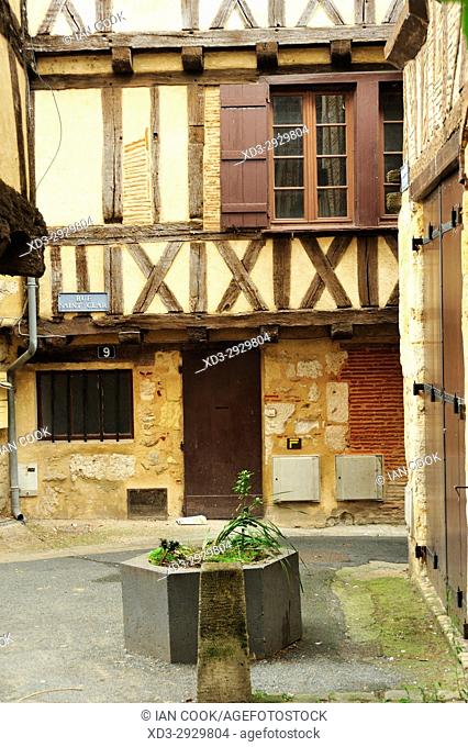 old town, Bergerac, Dordogne Department, New Aquitaine, France