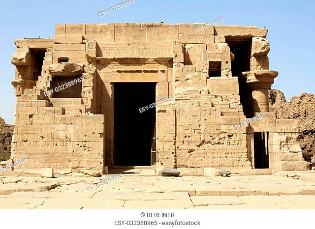 the Mammisi, house of birth, of the Dendera Temple, Egypt