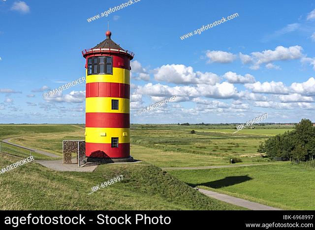 Pilsum lighthouse, Pilsum, Lower Saxony, Germany, Europe