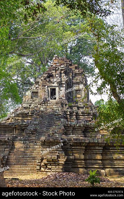 Preah Pithu is a temple complex comprising Temples T, U, V, X and Y located on the right side of the road facing the Terrace of the Elephants and Terrace of the...