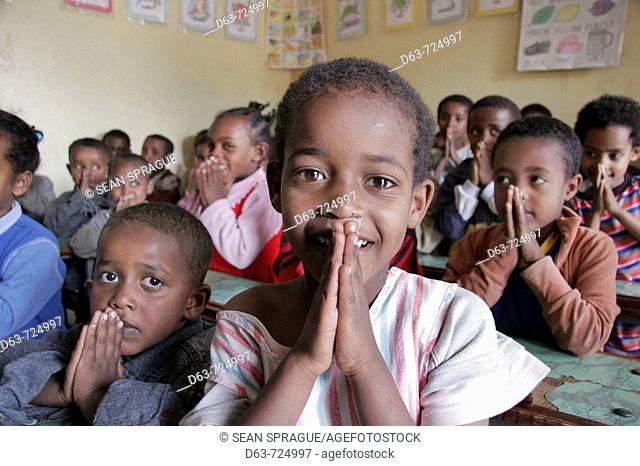 Orphans at the Kidane Mehret Children’s Home, Addis Ababa, Ethiopia